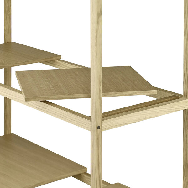 SUKOYA Wooden Shelf Small, natural lacquered, Blomus